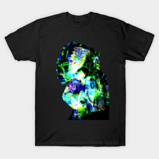 Psychedelic Native American Indian Tie Dye Third Eye Art T-Shirt